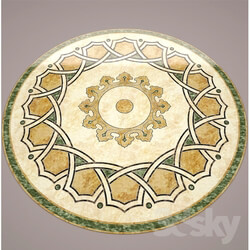 Other decorative objects - Rosette of marble 