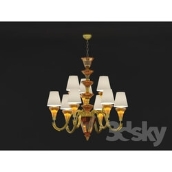 Ceiling light - Murano Ambra 