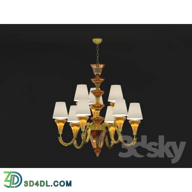 Ceiling light - Murano Ambra