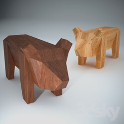 Table - Table-stool Bear 