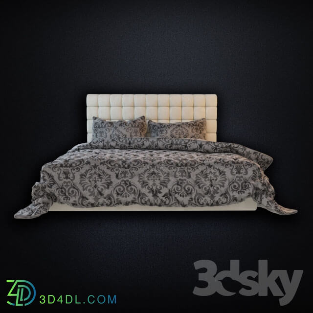 Bed - Quilted bed
