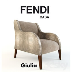 Arm chair - FENDI Giulia 