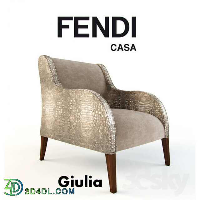 Arm chair - FENDI Giulia