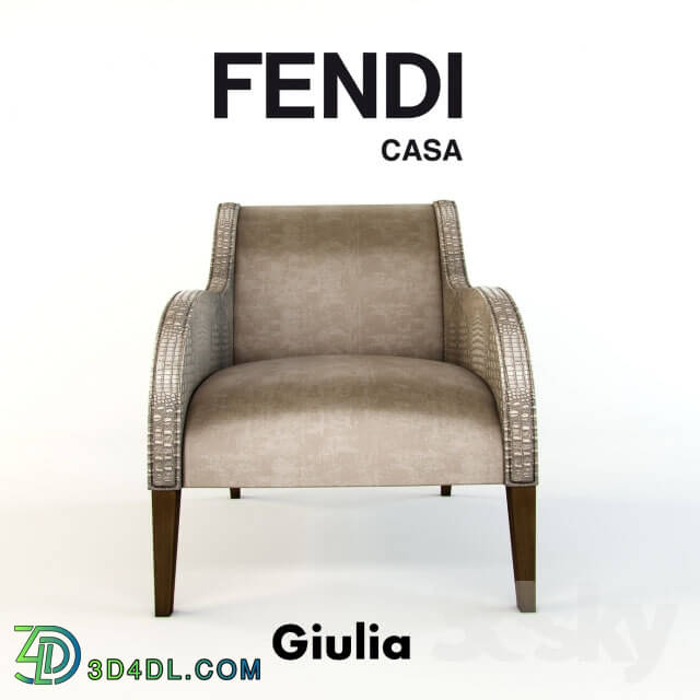 Arm chair - FENDI Giulia