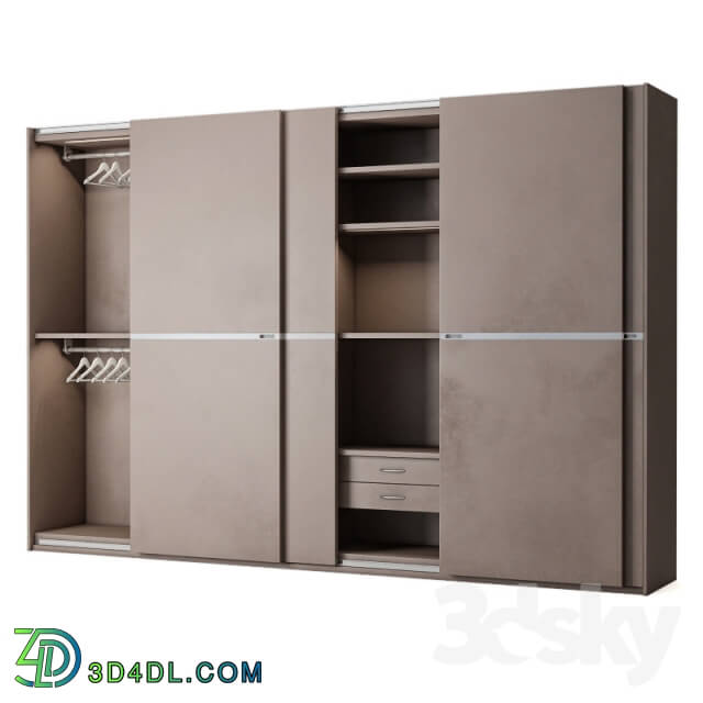 Wardrobe _ Display cabinets - Poliform Bangkok 4 door slide