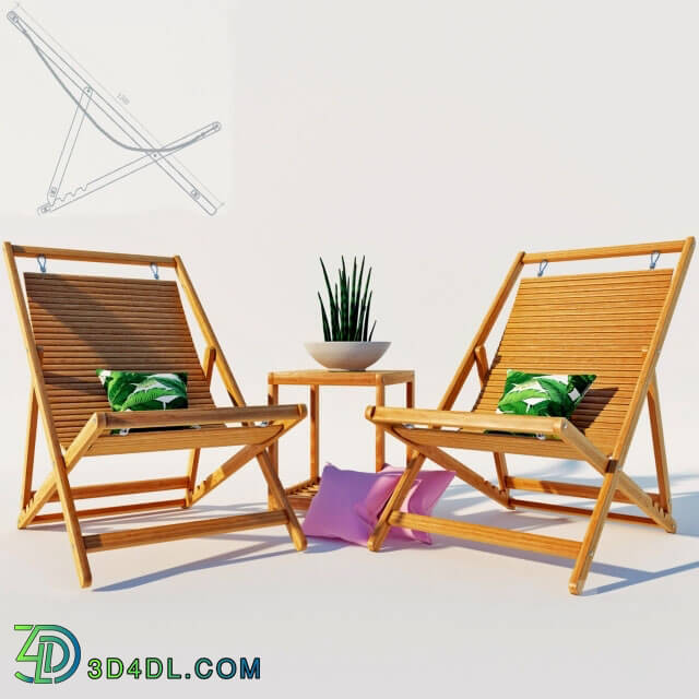 Other - Deck chair _ recliner