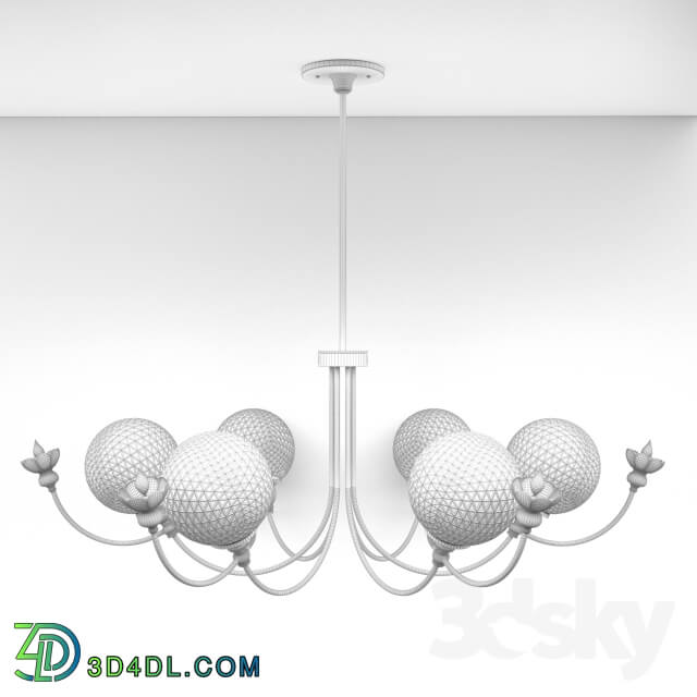 Ceiling light - Diamond Frosted Chandelier