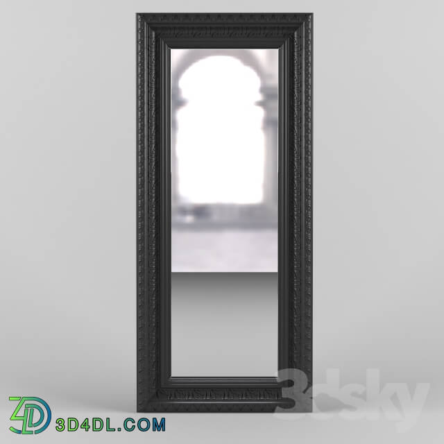 Mirror - Mirror Tendence Opulence Black 95x215 cm KARE 72 262 _8223_