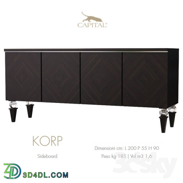 Sideboard _ Chest of drawer - Bollard Capital Collection KORP.