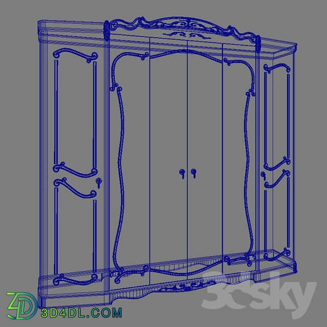 Wardrobe _ Display cabinets - Dimkra_Shkaf_Klasik_Mari