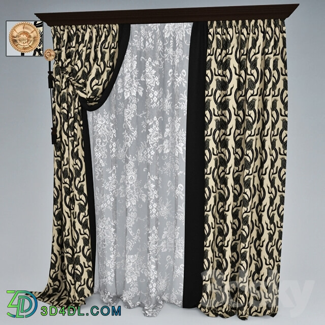 Curtain - curtain in the bedroom