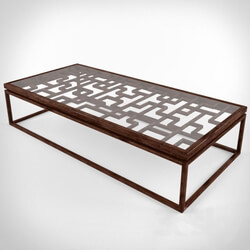 Table - Chinese Panels coffee table by loftglobal 