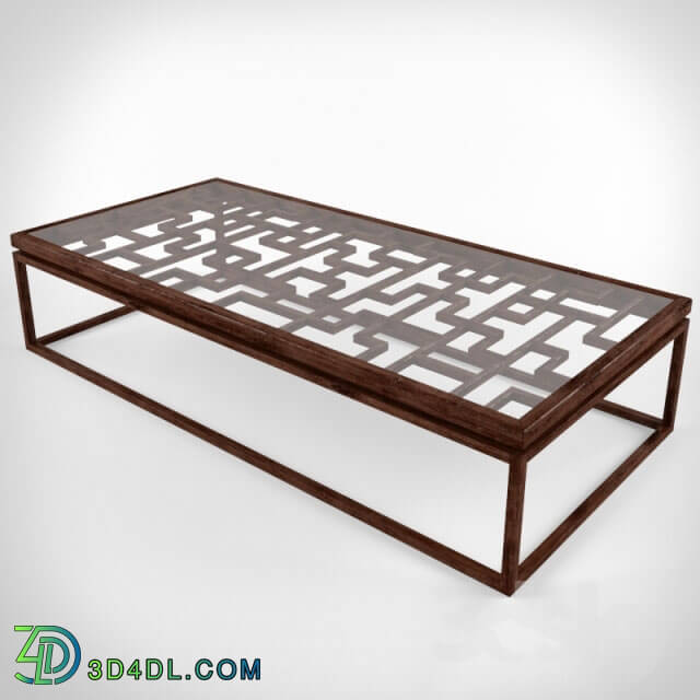 Table - Chinese Panels coffee table by loftglobal