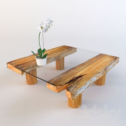 Table - Wooden Coffee Table 