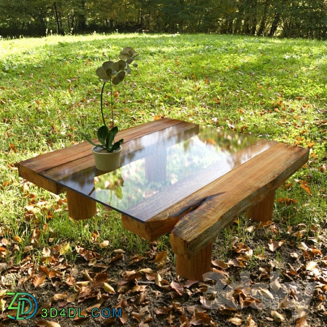 Table - Wooden Coffee Table