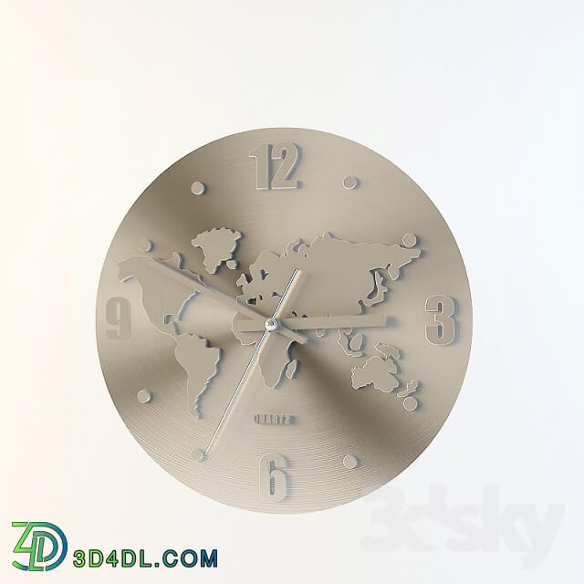 Other decorative objects - PROFI Watch Weltkarte KARE disign