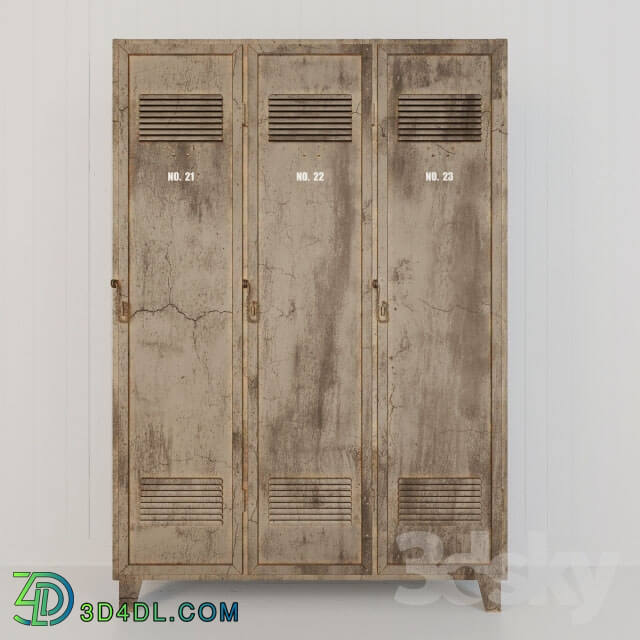 Wardrobe _ Display cabinets - Gym Locker