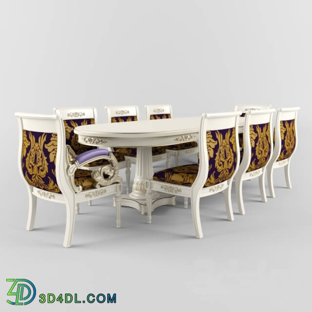 Table _ Chair - Versace