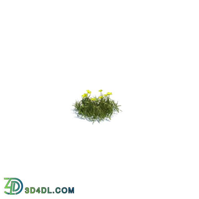 ArchModels Vol124 (118) simple grass small v1
