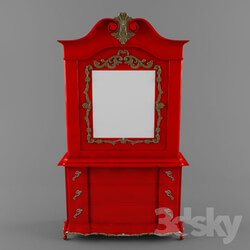 Wardrobe _ Display cabinets - Bartele Mobili Cabinet Red 