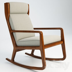 Arm chair - GRAMERCY HOME - HARTWELL ROCKING CHAIR 602.007-F05 
