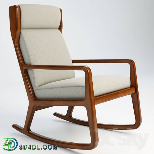 Arm chair - GRAMERCY HOME - HARTWELL ROCKING CHAIR 602.007-F05