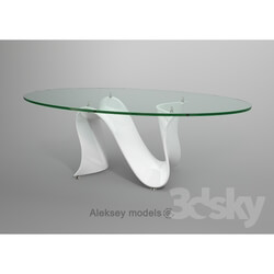 Table - Tonin casa wave Fisso ellittico Elliptical 