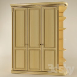 Wardrobe _ Display cabinets - Classic wardrobe with open shelves 