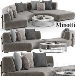 Sofa - Minotti Florida sofa set 1 