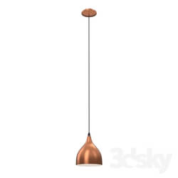 Ceiling light - 94743 Suspension CORETTO 2_ 1х60W _E27__ Ø170_ steel_ copper 