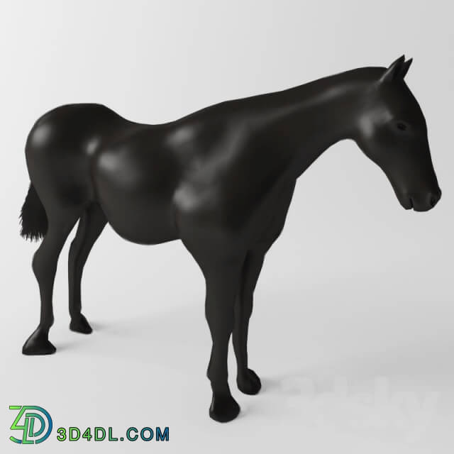 Sculpture - Figurine-horse