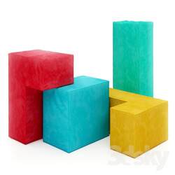 Other soft seating - Set puffs _quot_Pufus_quot_ 