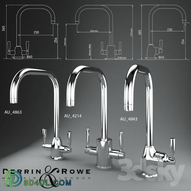 Fauset - Contemporary Kitchen Taps