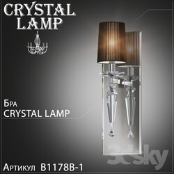 Wall light - Sconces Crystal Lamp Falcetto B1178B-1 