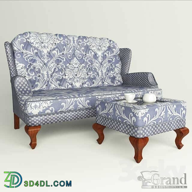 Sofa - _quot_Italiano_quot_ sofa and coffee table_ _quot_Grand_quot_