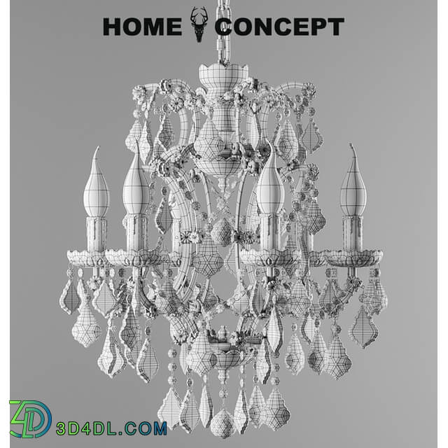 Ceiling light - OM Chandelier Crystal_ small Crystal Chandelier Small