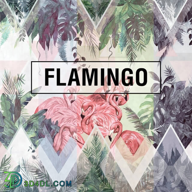 Wall covering - Factura _ Flamingo