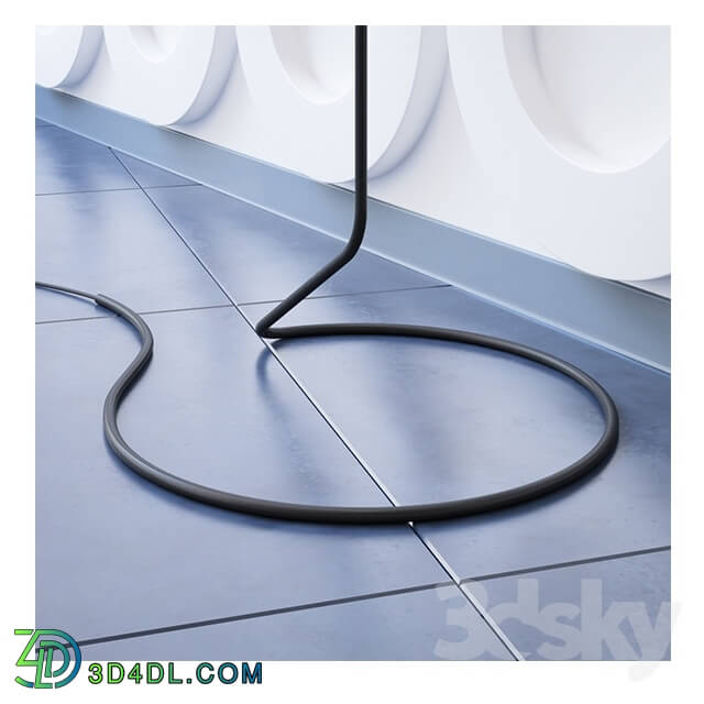 Floor lamp - Wire style floor lamp