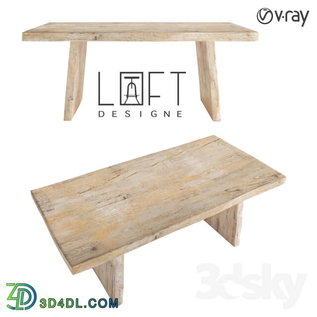 Table - Dining table LoftDesigne 10785 model