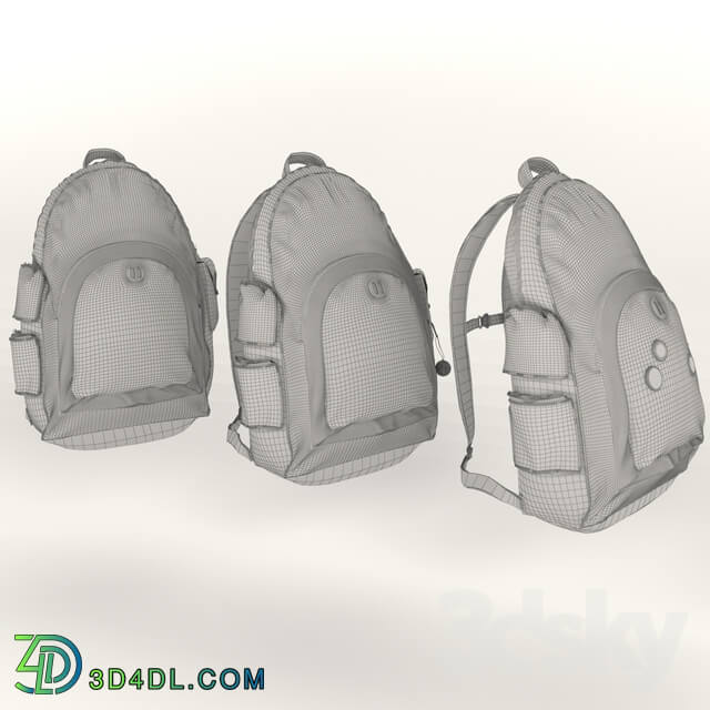Clothes and shoes - Ibackpack backpack