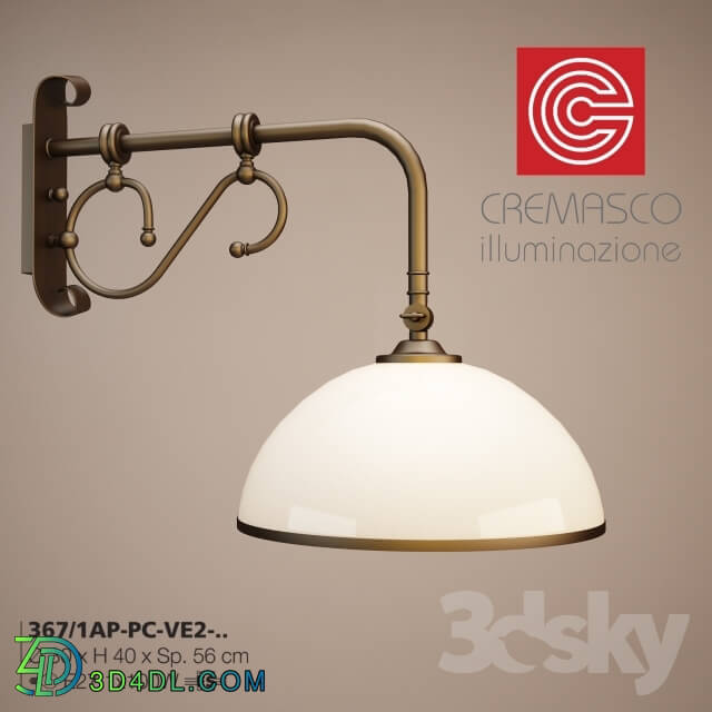 Wall light - Bra Cremasco