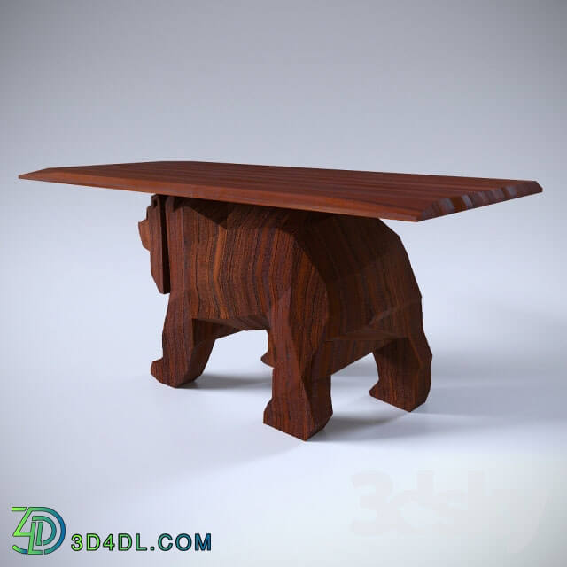 Table - Coffee table Bear-Shaped Table