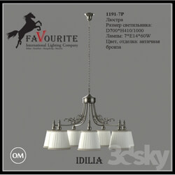 Ceiling light - Favourite 1191-7 p chandelier 