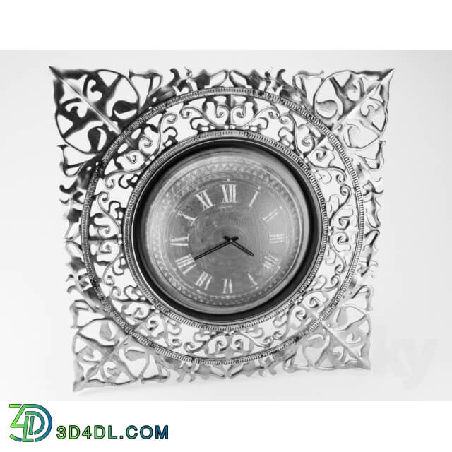 Other decorative objects - dialma brown wall clock