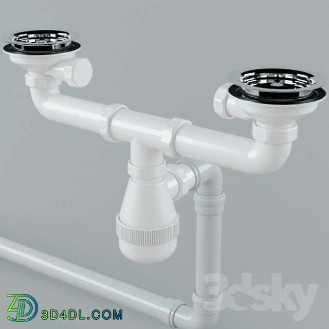 Bathroom accessories - Siphon