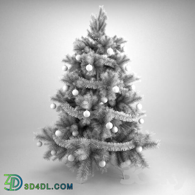 Other decorative objects - Christmas Tree _High Poly_