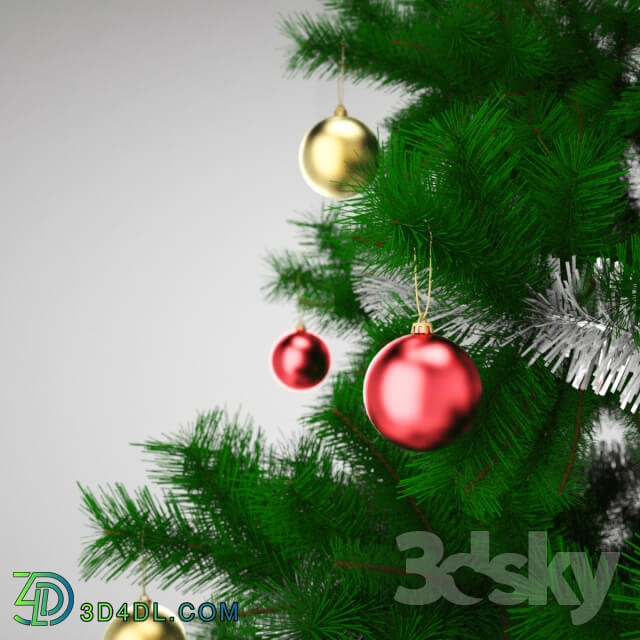 Other decorative objects - Christmas Tree _High Poly_