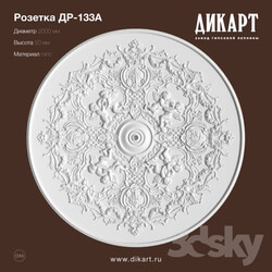Decorative plaster - DR-133A_D2000mm 