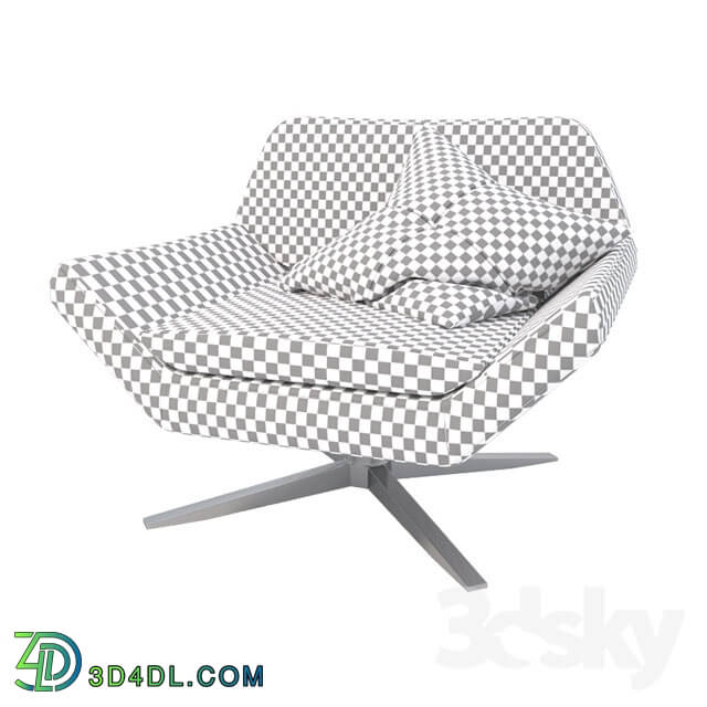 Arm chair - Office chair Sly Lounge Chair