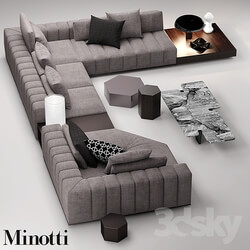 Sofa - minotti freeman seating system 